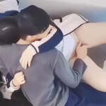 Vừa thi xong cô gái gọi bạn trai ra cầu thang móc cua giải tỏa stress