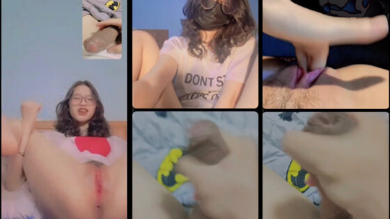 Bảo vệ: Siêu phẩm clip em Nhật Anh áo màu hồng video call với zai đây rồi =))